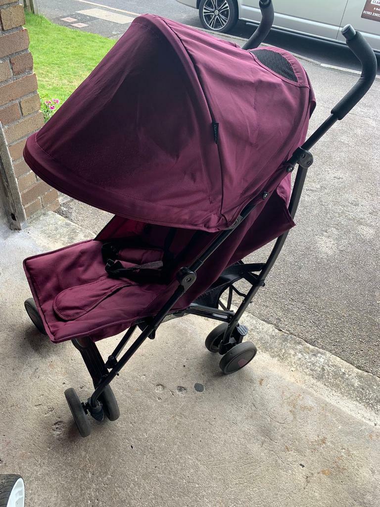 cuggl pushchair purple